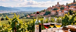 Wine and vineyards in Georgia
