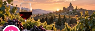 Wine Route Strip, approved design imagery